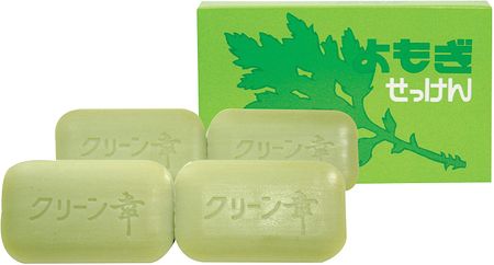 지노시오샤 쑥 비누 (98g×4개입)
