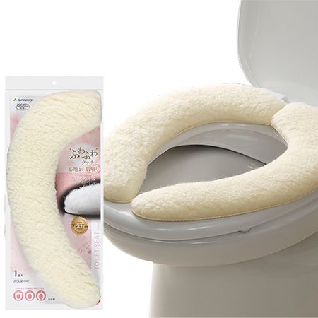 산코 오쿠다케 흡착 변좌시트 초하이파일 크림 KQ-70