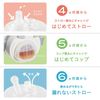 Combi Rakumug 高级套装边框白色 4 件套