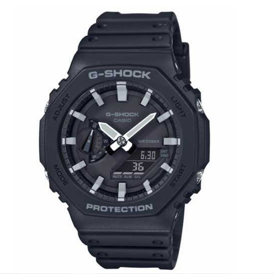 [G-SHOCK] Octagon GA-2100-1A1JF Carbon Cohogard Color: Black