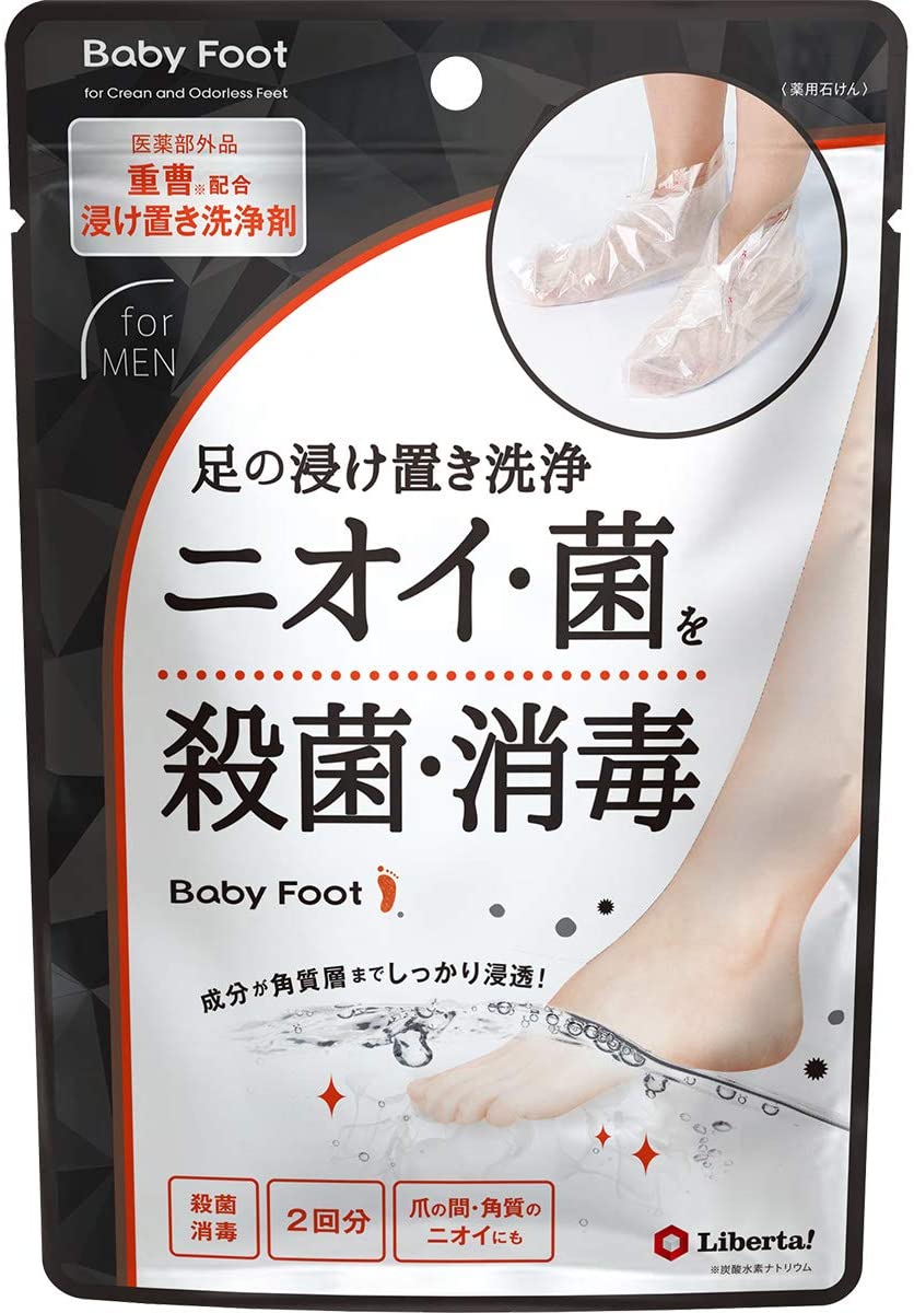 Coo Science Beauty Co.,Ltd Baby Foot Baby Foot 殺菌消毒足底清潔 for MEN