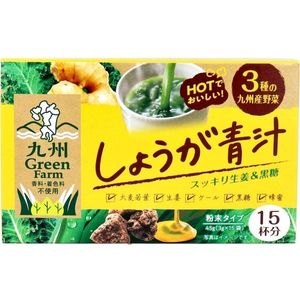 九州Green Farm しょうが青汁 粉末タイプ 3g×15袋入