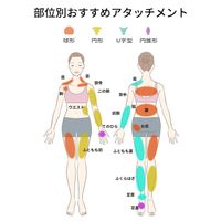 Dr.Airドクターエア リカバリーガン マッサージ器 RG-01-WH