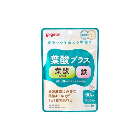 Pigeon 叶酸加强版 60片