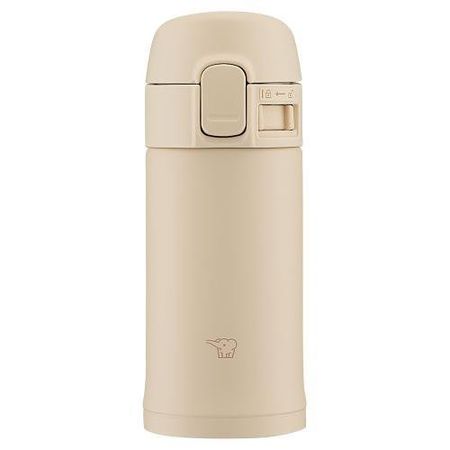 조지루시(象印) 스테인리스 원터치 텀블러 0.2L 베이지 SM-PD20-CM