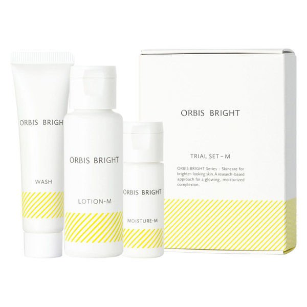 ORBIS ORBIS（ORBIS）ORBIS明亮的試驗組（清潔劑，地理測量，乳液）m（小型）