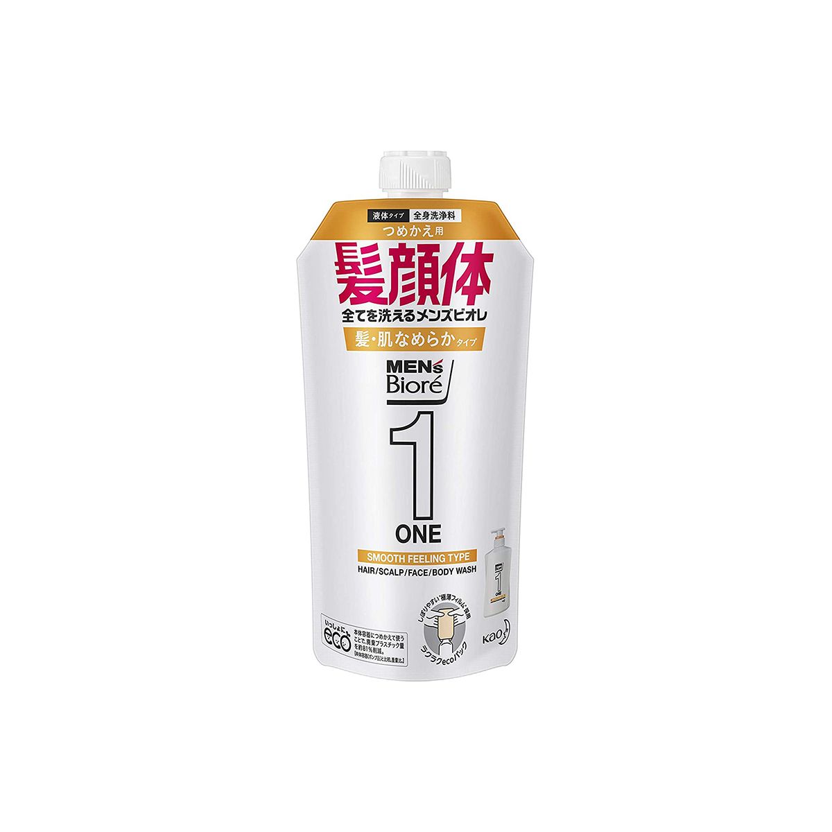 高男士的生物一體化全身洗衣電荷和光滑型花卉茂物香味340ml“頭髮，臉，機身可清洗男士紫羅蘭”的全身肥皂