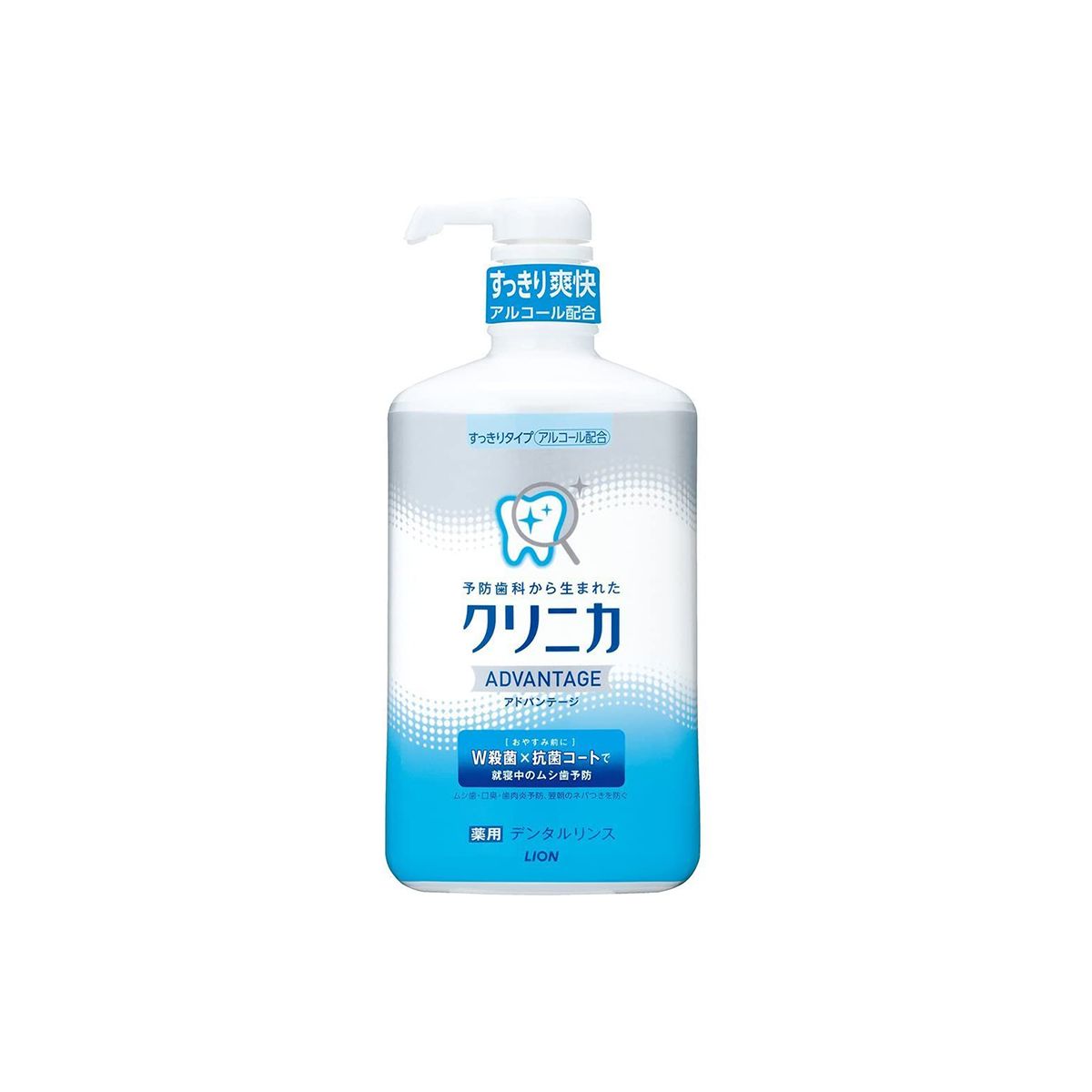 Lion Clinica Advantage Dental Rinse Clear Type 900ml