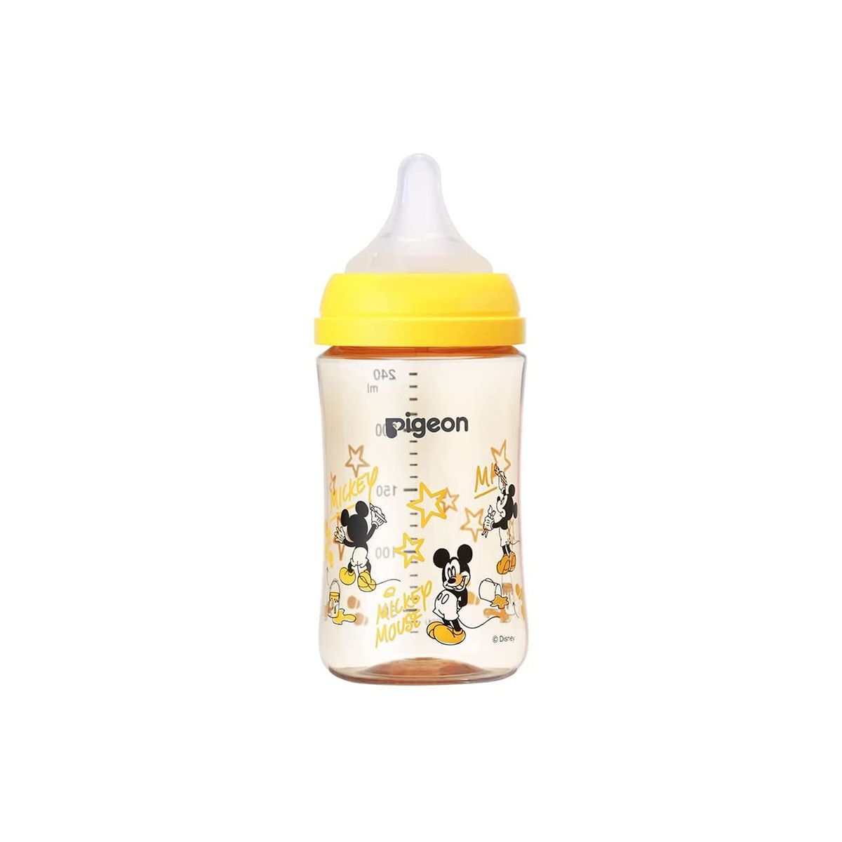 Pigeon breastfeeding mammal bottle Disney 240 ml 3 months to 1 piece