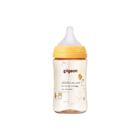 Pigeon 母乳喂养奶瓶 鸟型 240ml 3个月以上 1个