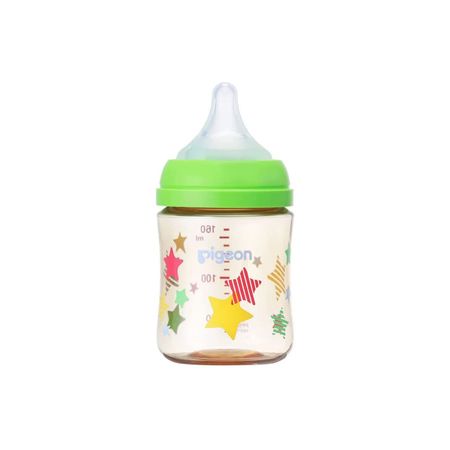Pigeon Breastmilk Feeling Baby Bottle Star 160ml 0 months and up 1 piece