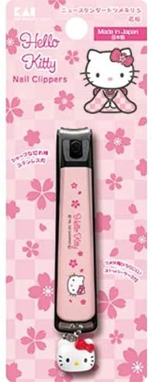 貝印 貝印 Hello Kitty 和風新標準S型櫻花指甲剪