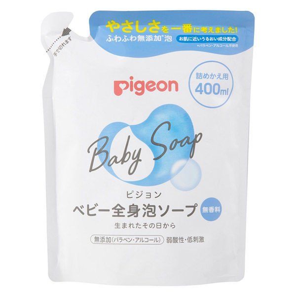 Pigeon baby whole body foam soap not perfume refill