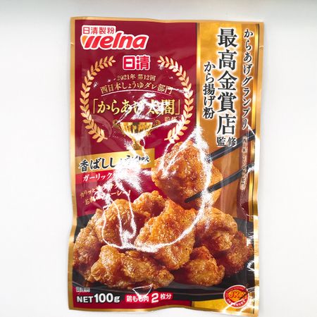 日清唐扬鸡块大奖赛金奖获奖店内监制炸鸡粉 香浓酱油味 蒜香味 100g