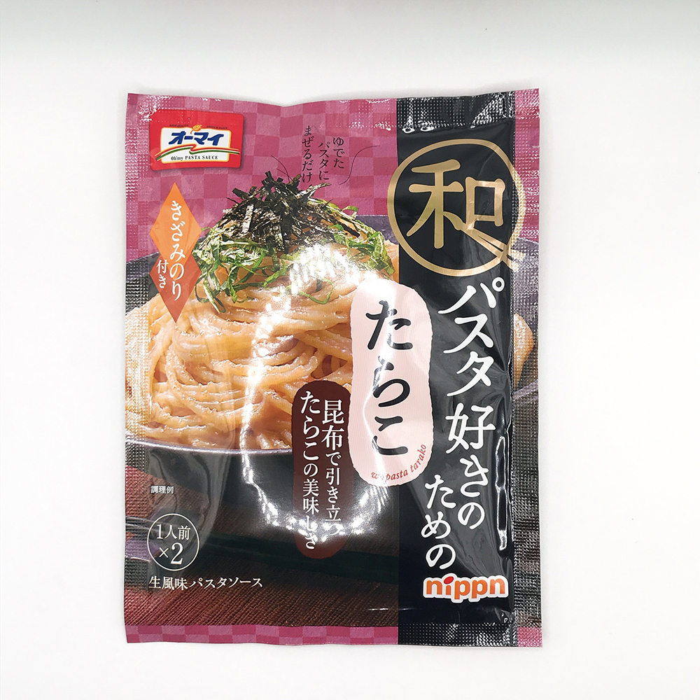nippn 日本製粉 OMAYI 為和風義大利麵愛好者特製 明太子醬 49.2g