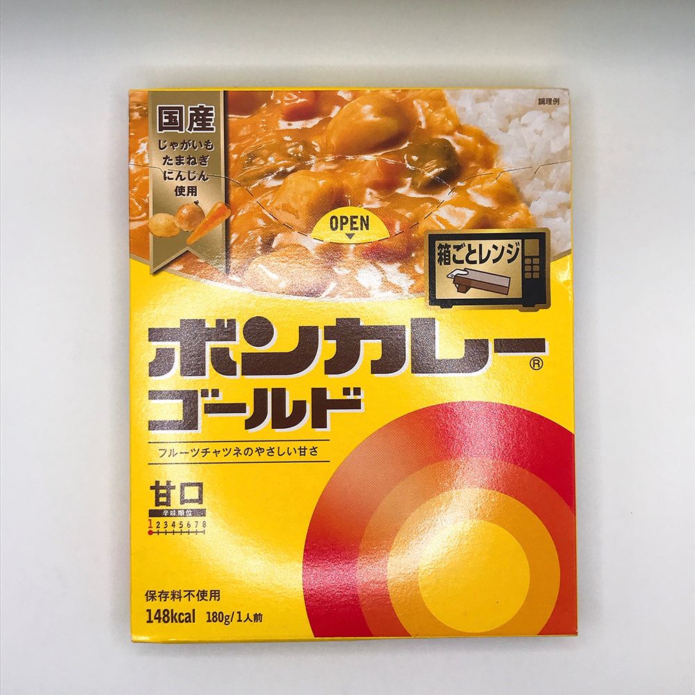 大塚食品 ボンカレーゴールド 甘口 180g