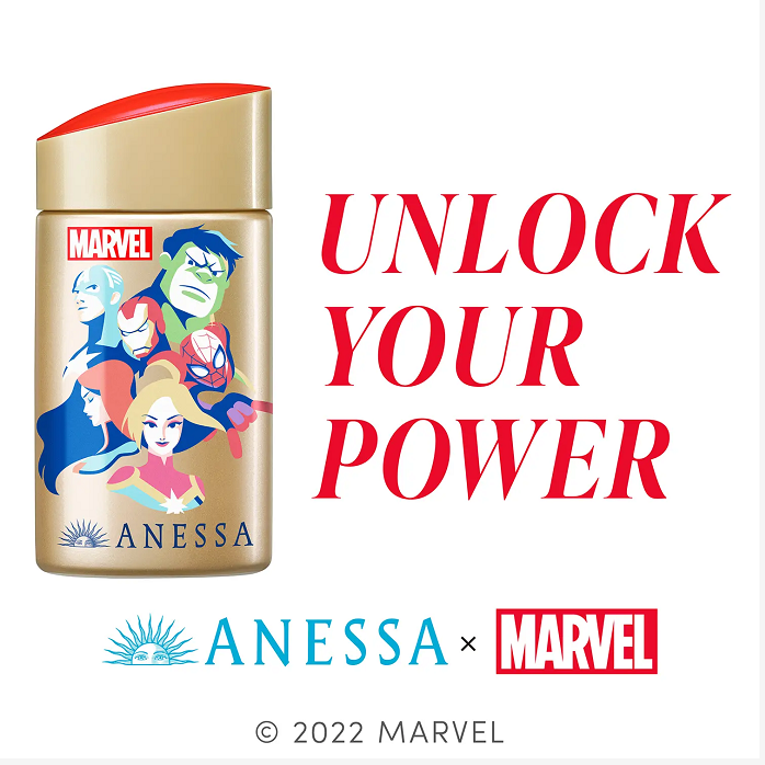 ANESSA Perfect UV Skin Care Milk N (ANESSA × MARVEL Limited Design) Group Design 60ml