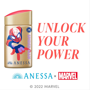 ANESSA 퍼펙트 UV 스킨 케어 밀크 N (ANESSA × MARVEL 한정 디자인) 스파이더 맨 60mL