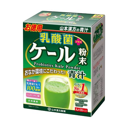 야마모토 칸포 제약 유산균 케일 분말 4g×30포