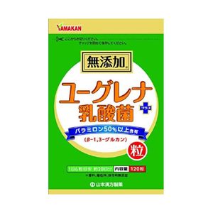 山本漢方製薬 ユーグレナ+乳酸菌 120粒