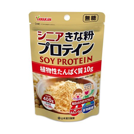山本漢方製薬 シニアきな粉プロテイン 400g