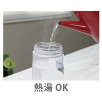 Iwasaki Industry Seamless Water Pitcher 3.0 L, Boiling-Water Safe, Made in Japan, K-1287W, 1 Piece