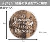 karari（カラリ） 珪藻土 コースター ラウンド ジャーニー 1個 アネスティカンパニー
