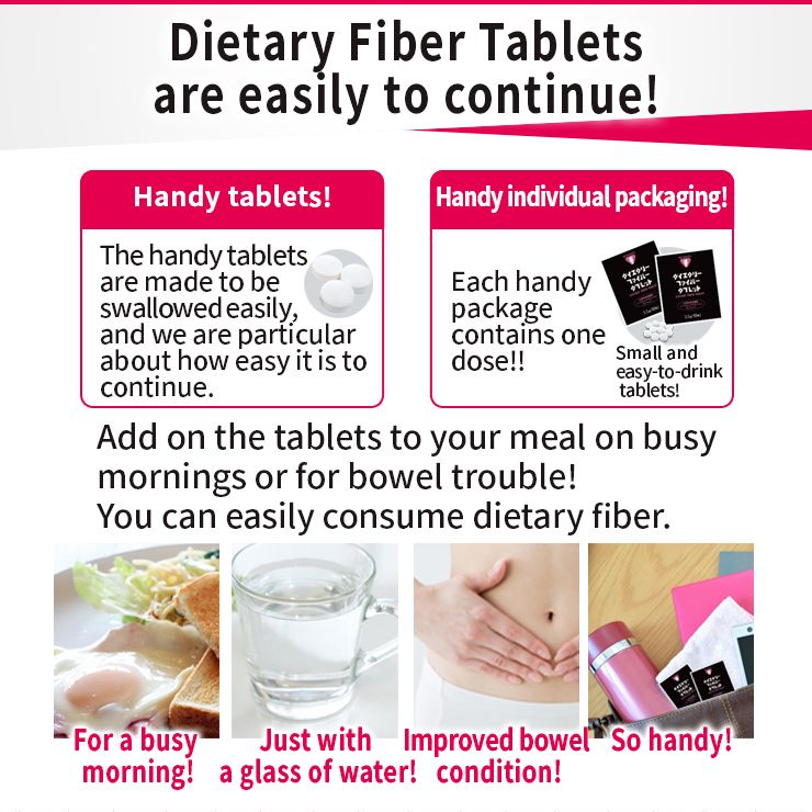 Metabogen Dietary Fiber Tablets (10 Tablets x 30 Packets)