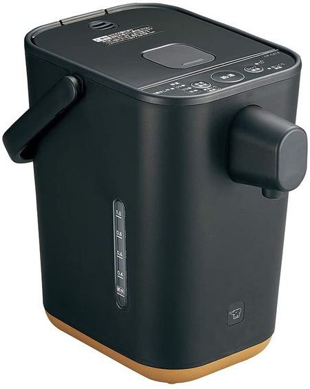 ZOJIRUSHI 电热水壶 1.2L 微电脑煮沸 STAN。 CP-CA12-BA 黑色