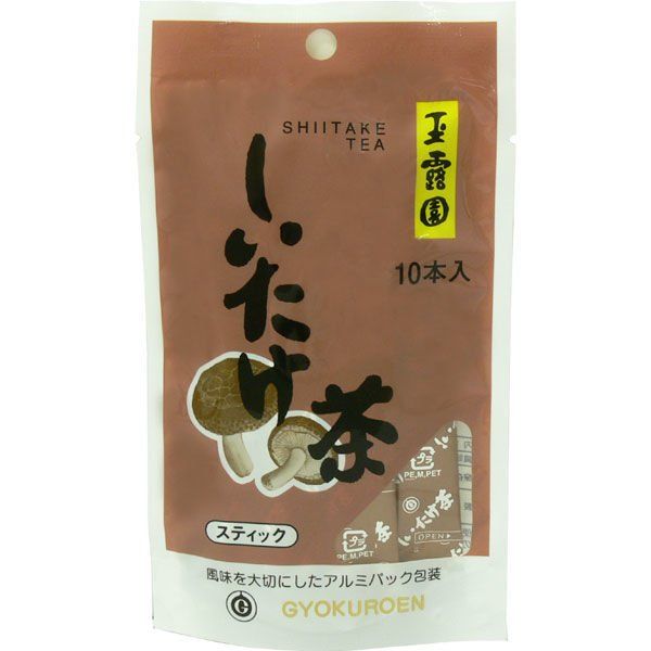 玉露園　しいたけ茶スティック1袋（10本入）20g