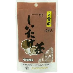 Gyokuroen Shiitake Tea Stick 1 bag (10 pieces) 20g