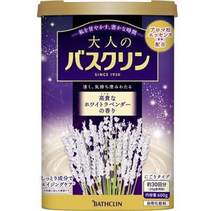 大人のバスクリン高質なホワイトラベンダーの香り 600g
