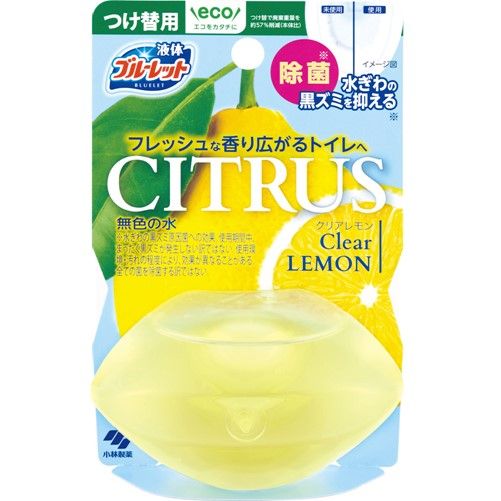 液体ブルーレット除菌シトラス つけ替用 クリアレモン香り 70ml