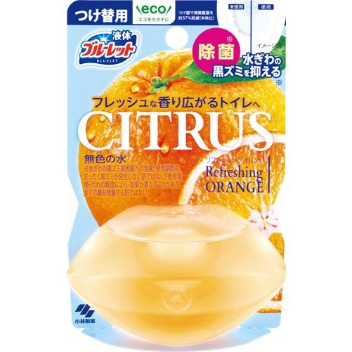 液体ブルーレット除菌シトラス つけ替用 リフレッシングオレンジの香り 70ml