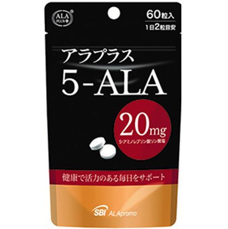 アラプラス5-ALA20 60粒