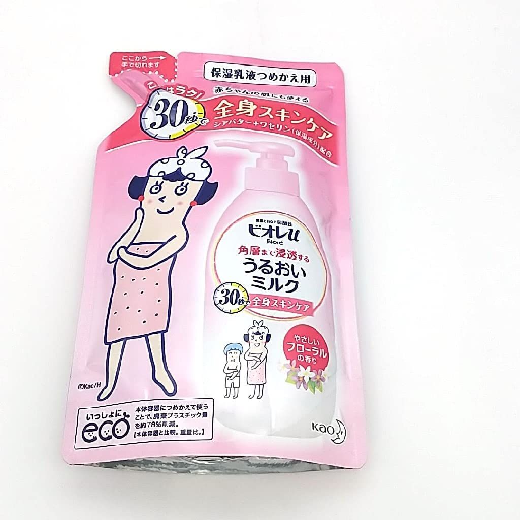 Kao Biore U.操作牛奶花卉250ml 250ml