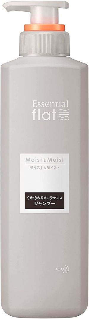 Kao Essential Flat Moist & Moist Shampoo 500ml