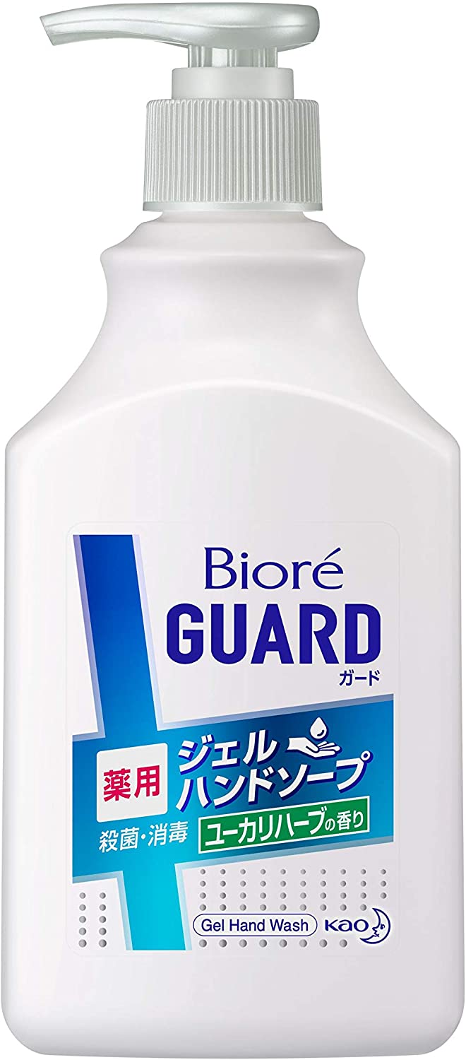 花王 蜜妮/Biore Kao Biolegard藥用凝膠手肥皂桉樹草藥250ml