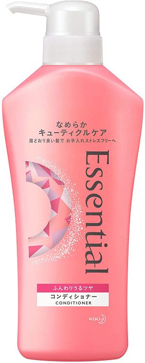 Kao Essential Soft and Shiny Conditioner Pump 480ml