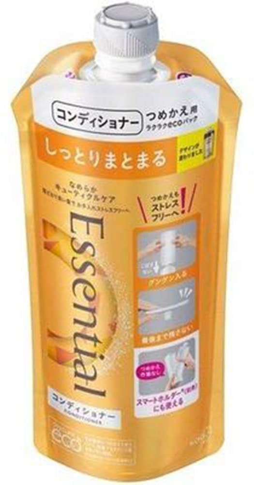 花王 エッセンシャル しっとりまとまる コンディショナー つめかえ用 340ml