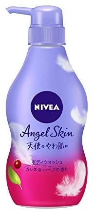 花王妮維雅天使肌膚沐浴露，黑加侖和草本香型，480ml