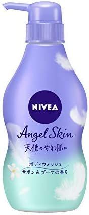 Kao Nivea Angel Skin Body Wash, Savon & Bouquet Scent, 480ml