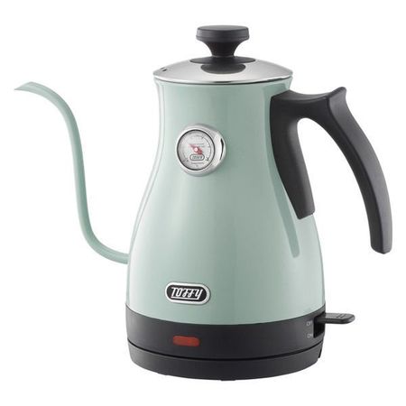 Ladonna Toffy Electric Kettle with Thermometer 1L Aqua K-KT3-PA Pale Aqua 1 unit