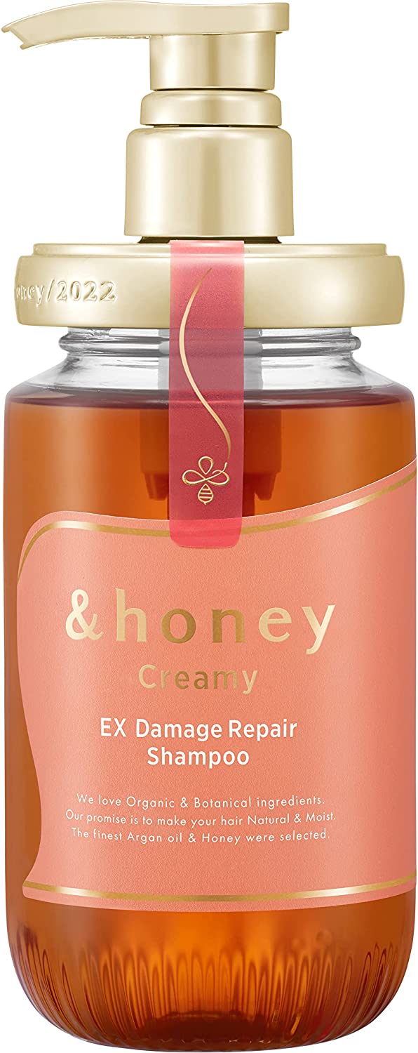 &honey 和蜂蜜奶油損傷修復洗髮水1.0“傷害蜂蜜美女” 450ml