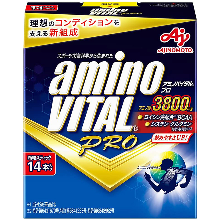 AJINOMOTO amino VITAL Amino Vital Pro 61.6g（4.4g x 14瓶）