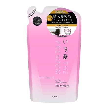 Ichikami THE PREMIUM 極致修護護髮素 絲滑柔順型 補充包 340ml