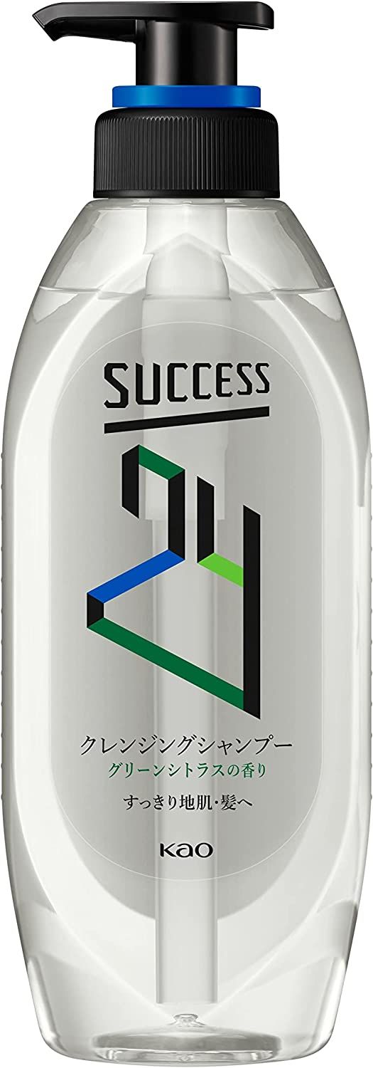 Kao Success 24 Cleansing Shampoo Refreshing Green Citrus Fragrance body 350ml