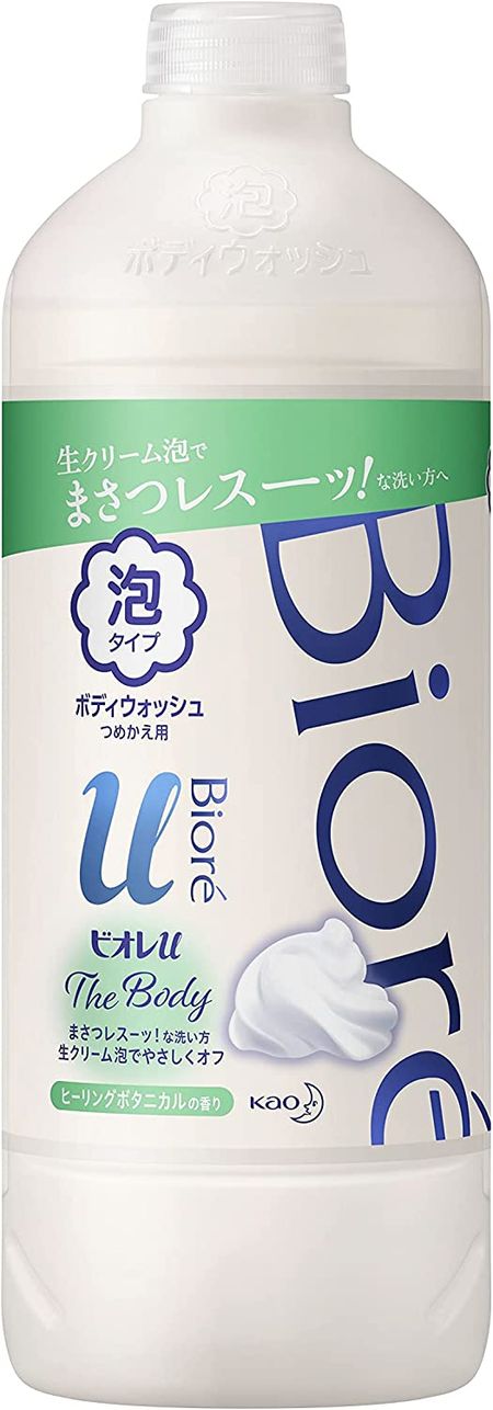 카오 비오레U 더 바디 폼 타입 힐링 보타니컬 향 리필용 450ml