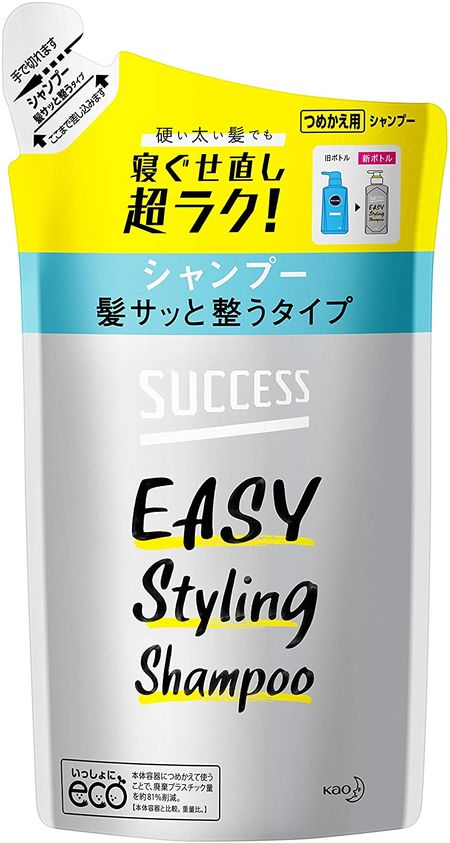 花王 Success 洗发水，快速发型师，补充装，320ml