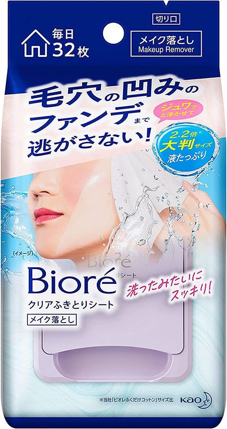 花王Biore柔 透明濕紙巾 32片